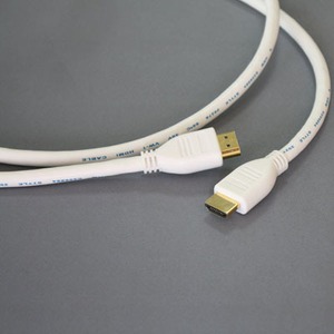 Кабель HDMI - HDMI GoldKabel HDMI-Kabel Weiss 10.0m