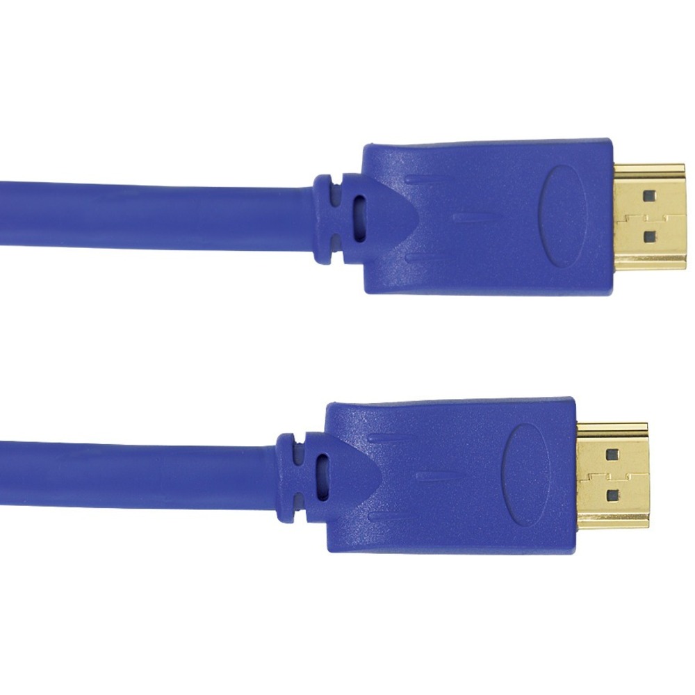 Кабель HDMI - HDMI Eagle Cable HDMI Silver Blue 2.0m