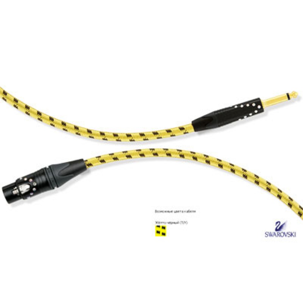 Кабель аудио 1xJack - 1xXLR MrCable AMJXMF-25-V-CRYSTAL 25.0m