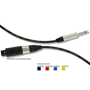 Кабель аудио 1xJack - 1xXLR MrCable AIJXMA-15-P 15.0m