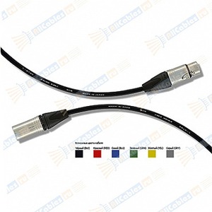 Кабель аудио 1xXLR - 1xXLR MrCable AIX-01-P 1.0m