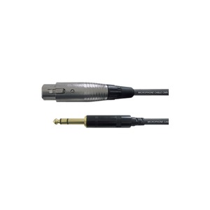 Кабель аудио 1xJack - 1xXLR Cordial CFM 1,5 FV 1.5m