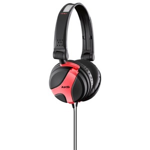 Наушники мониторные классические AKG K518 Neon Red