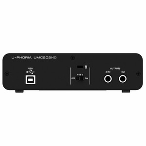 Внешняя звуковая карта с USB Behringer UMC202HD