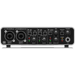 Внешняя звуковая карта с USB Behringer UMC204HD