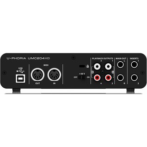 Внешняя звуковая карта с USB Behringer UMC204HD