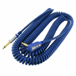 Кабель аудио 1xJack - 1xJack VOX Vintage Coiled Cable Blue 9.0m