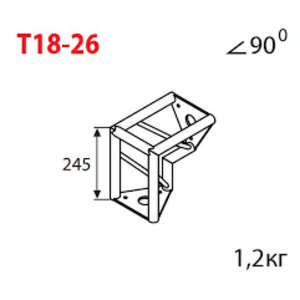 Соединительный элемент для фермы Imlight T18-26