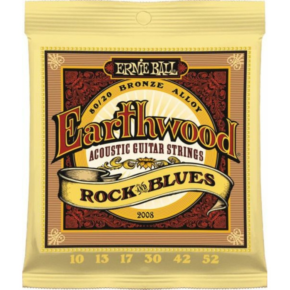 Струны для акустической гитары Ernie Ball 2008