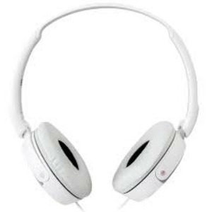 Наушники мониторные классические Sony MDR-ZX310 White