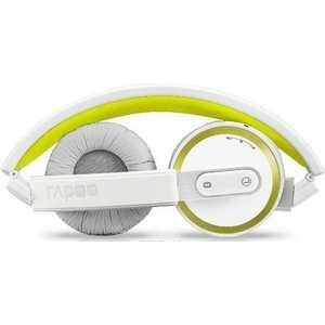 Наушники мониторные беспроводные Rapoo H6080 White/Yellow