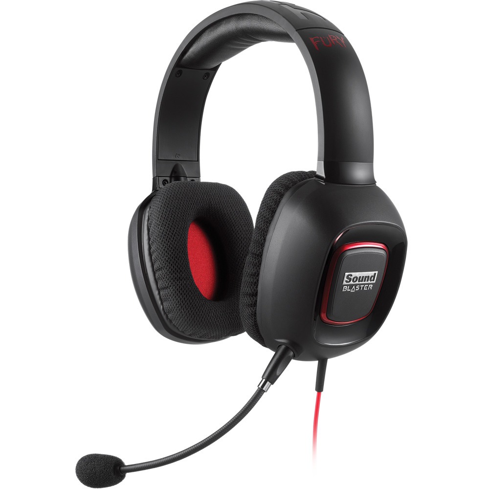 Компьютерная проводная гарнитура Creative Sound Blaster Tactic3D Fury