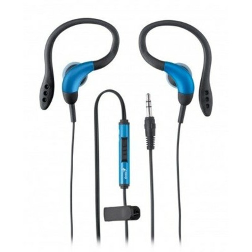 Наушники внутриканальные для спорта Genius GHP-205X Blue