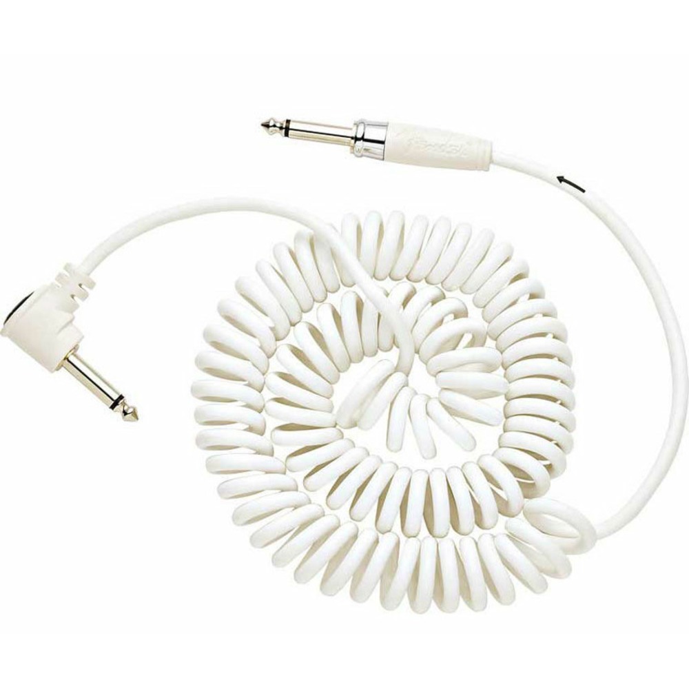 Кабель аудио 1xJack - 1xJack Fender 30 Instrument Cable White 9.0m