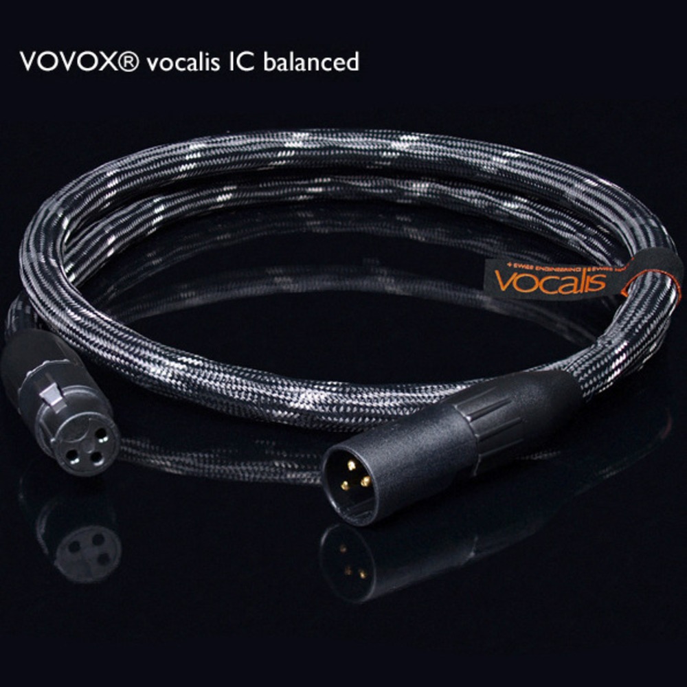 Кабель аудио 2xXLR - 2xXLR Vovox Vocalis IC Balanced XLR 1.0m