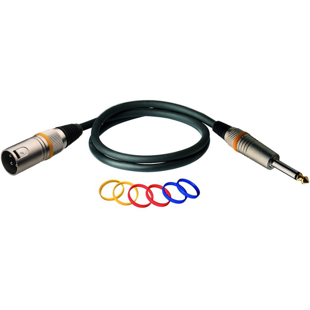 Кабель аудио 1xJack - 1xXLR Rockcable RCL30383 D6 M 3.0m