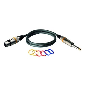 Кабель аудио 1xJack - 1xXLR Rockcable RCL30390 D6 F 10.0m