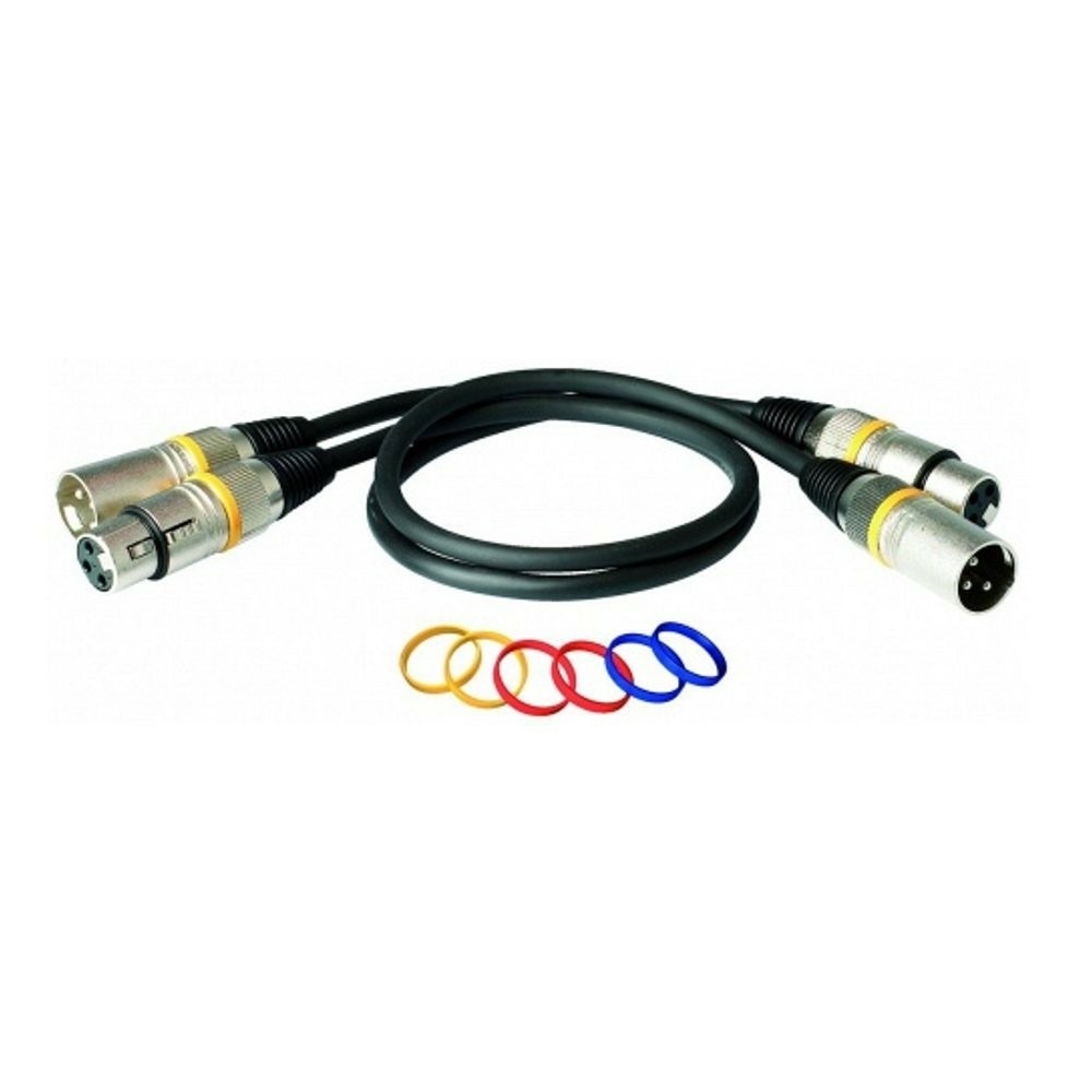 Кабель аудио 1xXLR - 1xXLR Rockcable RCL30360 D6 10.0m