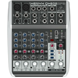 Аналоговый микшер Behringer QX602MP3