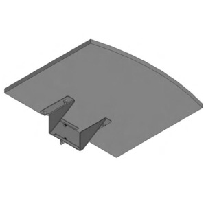 Дополнительная полка для ТВ стойки SMS Flatscreen shelf M/L Grey