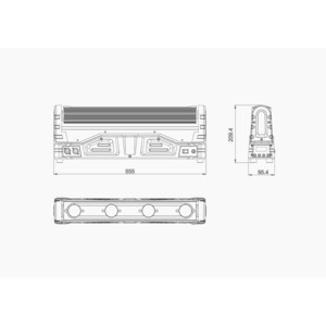 LED панель INVOLIGHT MovingBeam410