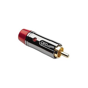 Разъем RCA (Папа) QED (P-QEDPA1RCA/10R) Performance Audio1 RCA Plug Red