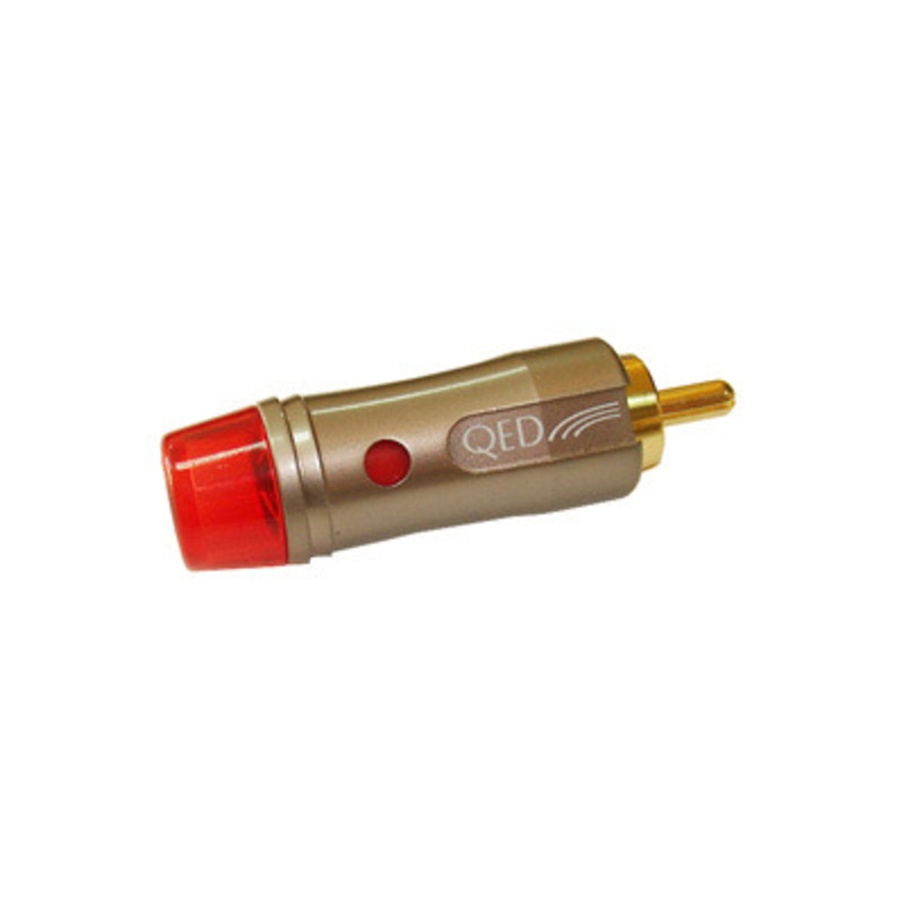 Разъем RCA (Папа) QED (P-QEDPA2RCA/10R) Performance Audio2 RCA Plug Red