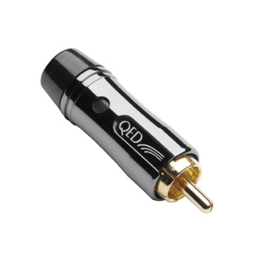 Разъем RCA (Папа) QED (P-QEDPSWRCA/10) Performance Subwoofer RCA Plug Black