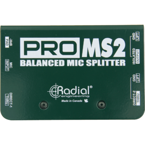 Микрофонный сплиттер Radial PRO MS2