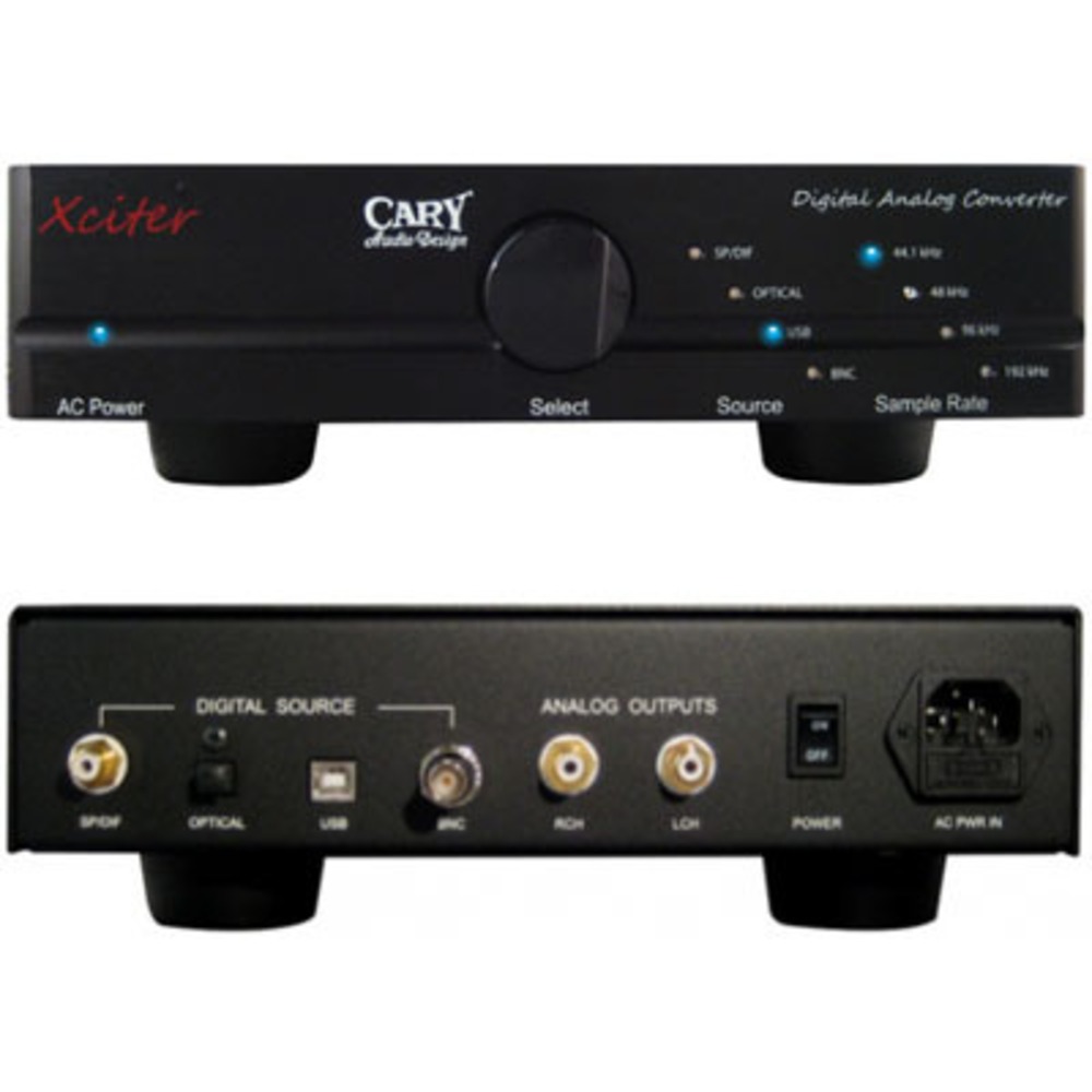 ЦАП транзисторный Cary Audio Xciter DAC Black