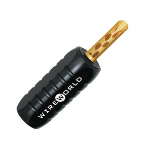 Разъем Банана WireWorld BANGCRP04 Banana Plugs Gold (4 штуки)