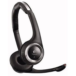 Компьютерная беспроводная гарнитура Logitech Wireless Stereo PC Headset Wireless Transmitter US