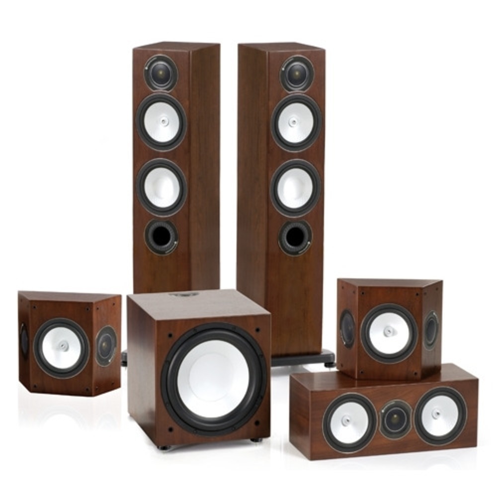 Комплект акустических систем Monitor Audio Silver RX6 AV12 Black Oak