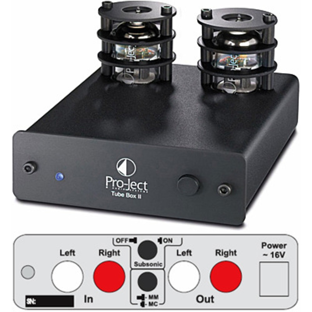 Фонокорректор Pro-Ject Tube Box II Black