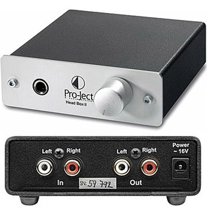 Усилитель для наушников транзисторный Pro-Ject Head Box II Silver