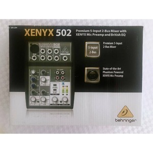 Аналоговый микшер Behringer XENYX 502