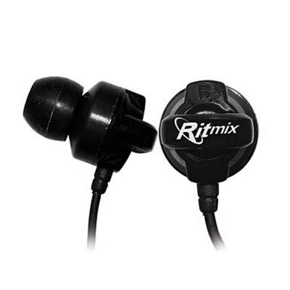 Наушники внутриканальные классические Ritmix RH-121 Black