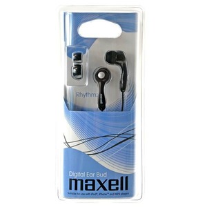 Наушники внутриканальные классические Maxell Rhythmz Black