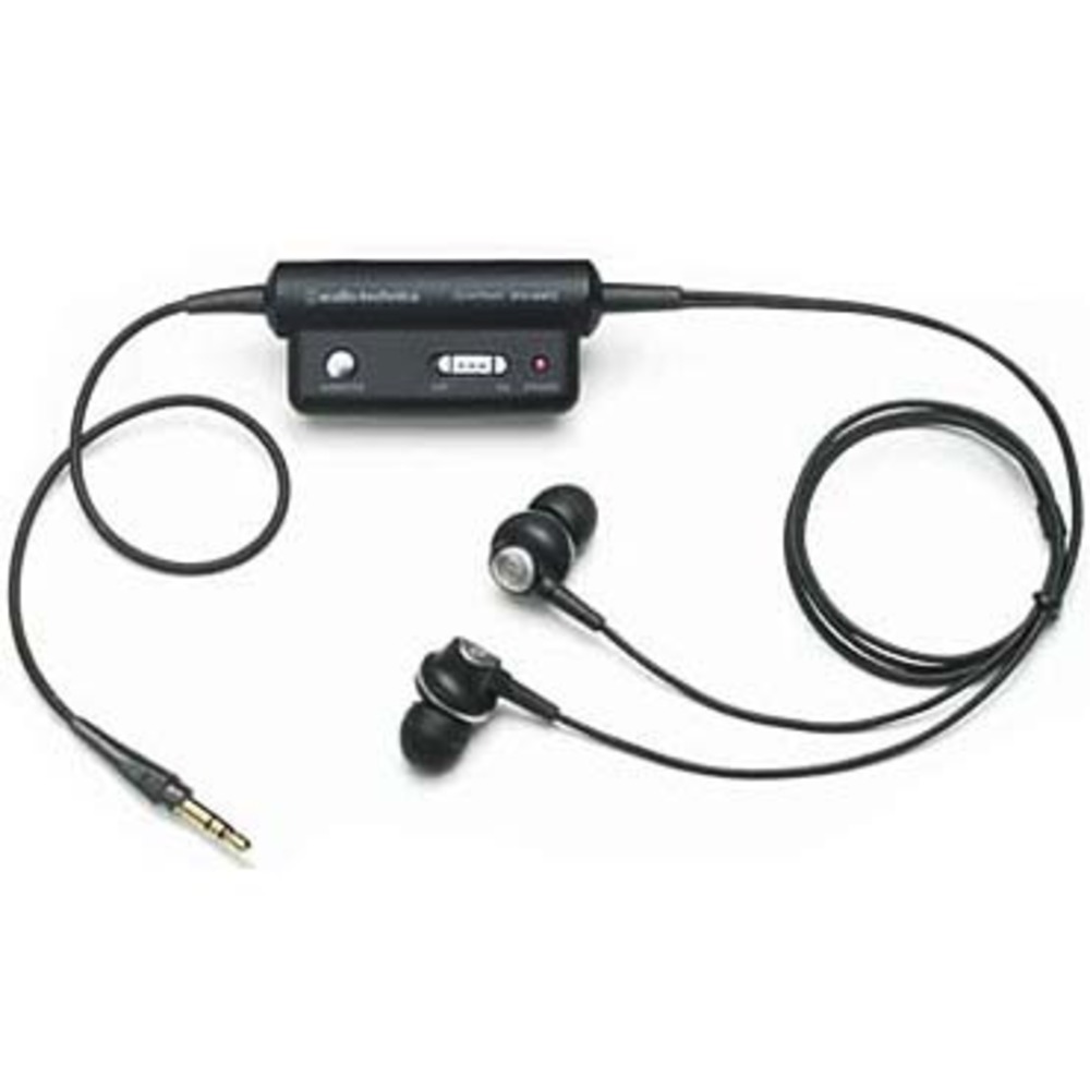 Наушники мониторные с шумоподавлением Audio-Technica ATH-ANC3 BK