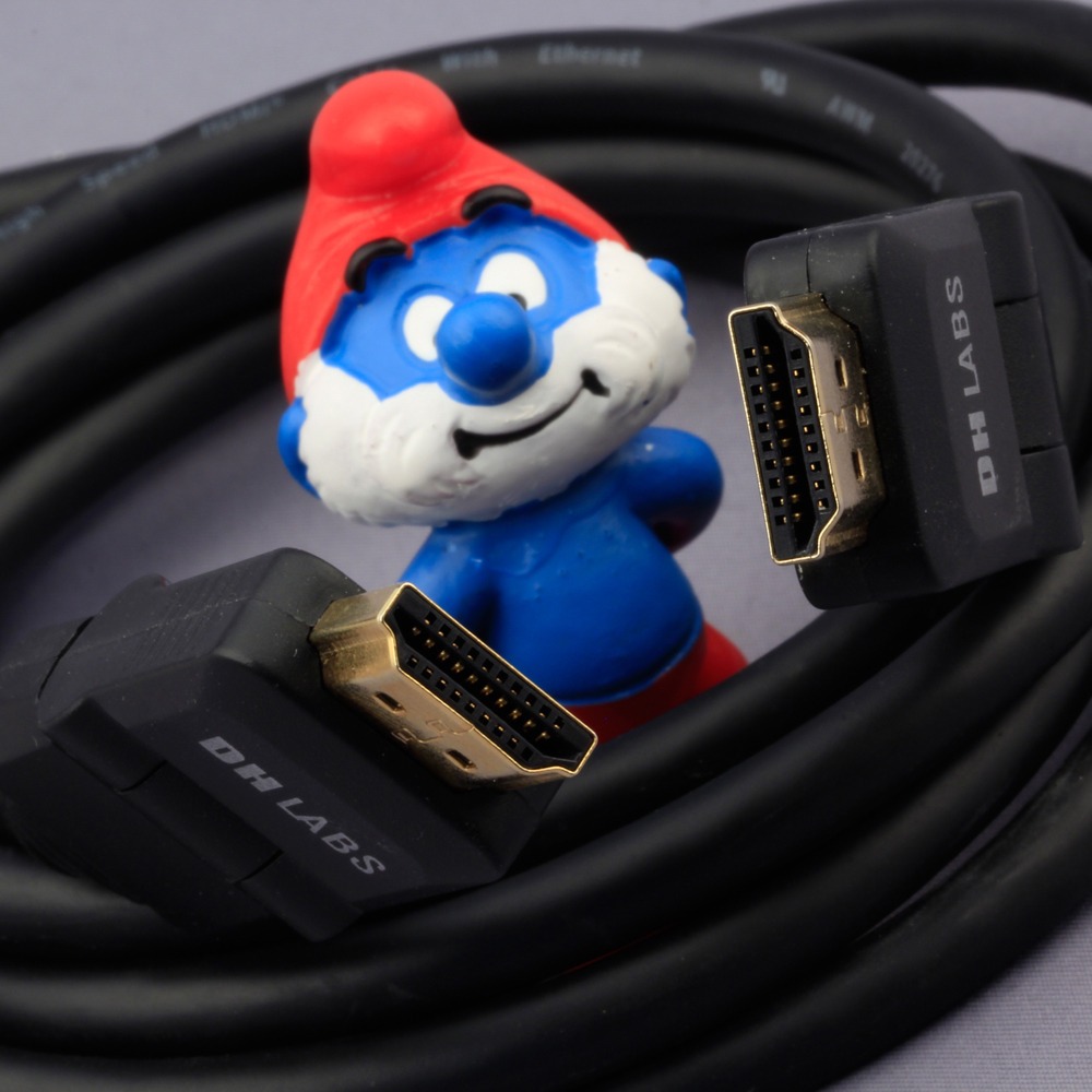 Кабель HDMI - HDMI DH Labs HDMI 1.4 Cable with Ethernet 0.5m