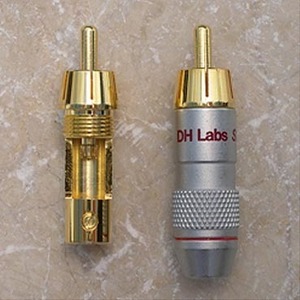 Разъем RCA (Папа) DH Labs RCA-2C Gold