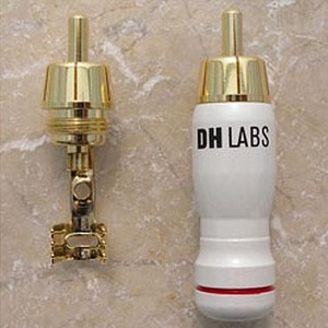 Разъем RCA (Папа) DH Labs RCA-600 Gold