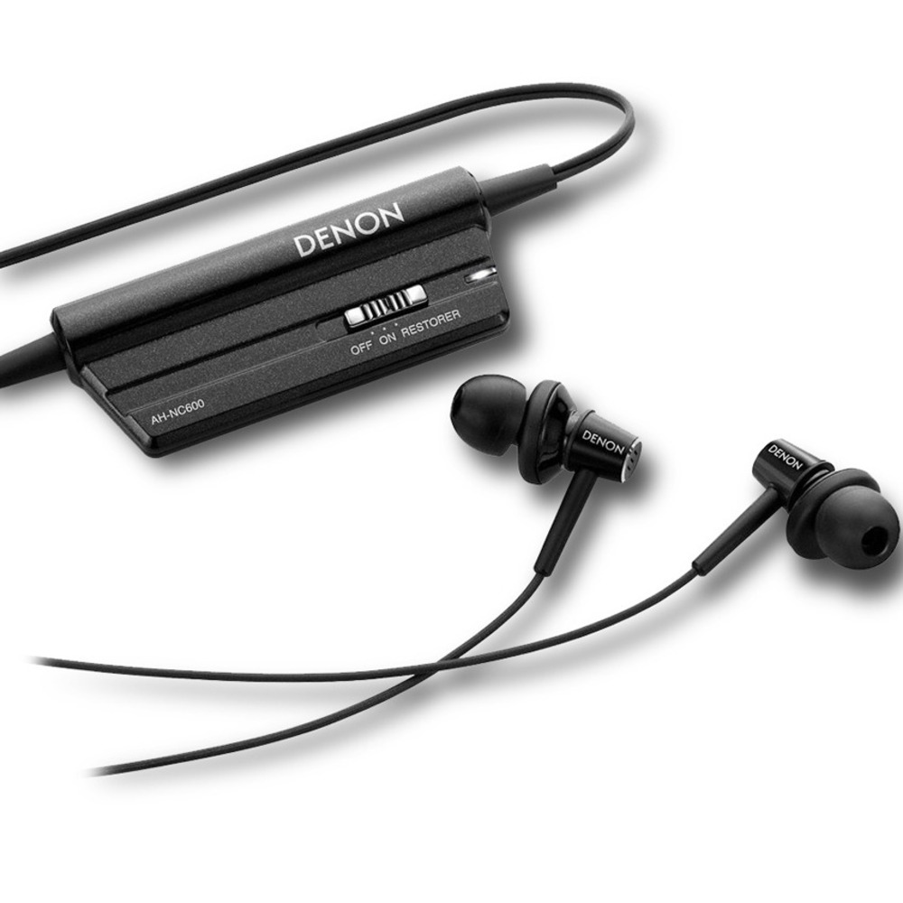 Наушники мониторные с шумоподавлением Denon AH-NC600 Black