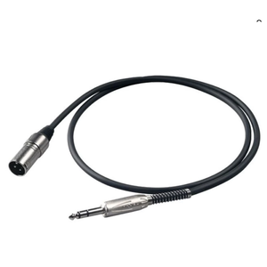 Кабель аудио 1xJack - 1xXLR Proel BULK230LU05 0.5m