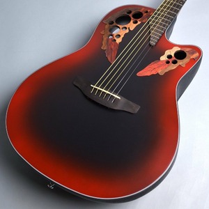 Электроакустическая гитара Ovation CE44-RRB Celebrity Elite Mid Cutaway Reversed Redburst