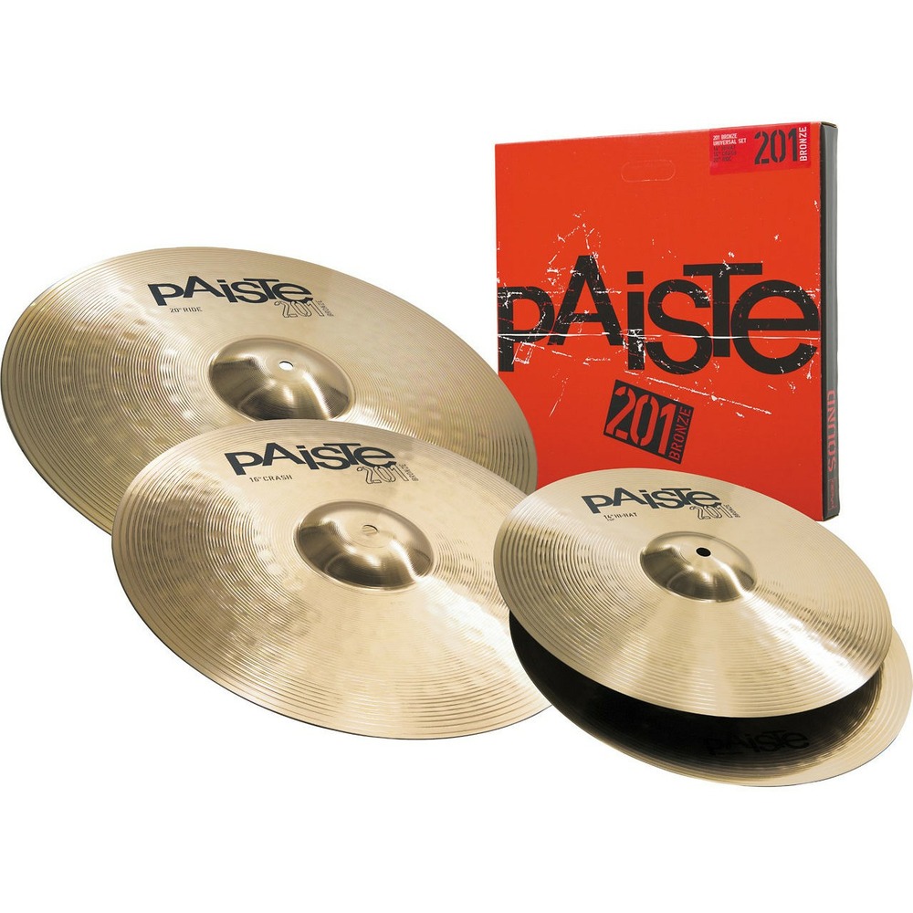 Тарелка для ударной установки Paiste 000015USET 201 Bronze Universal Set (14/16/20)