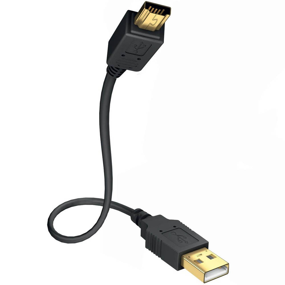 Кабель USB 2.0 Тип A - B micro Inakustik 01070041 Premium micro USB 1.0m