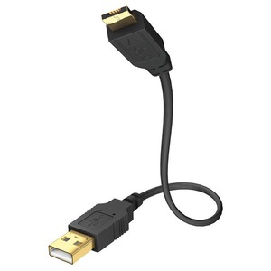 Кабель USB 2.0 Тип A - B micro Inakustik 01070041 Premium micro USB 1.0m