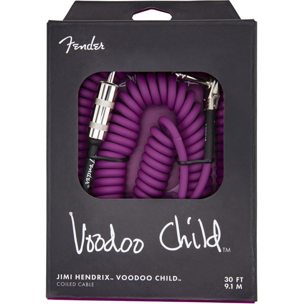 Гитарный кабель Fender HENDRIX VOODOO CHILD CABLE PURPLE