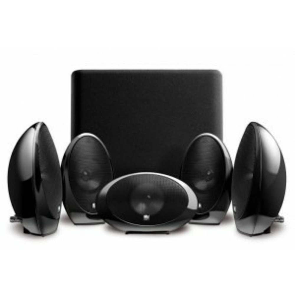 Комплект акустических систем KEF KHT-1005.2 Black